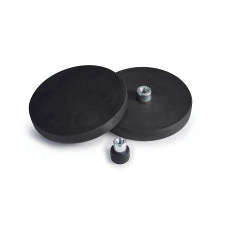 Neodymium Pot Magnets with Rubber coat - Waterproof magnets