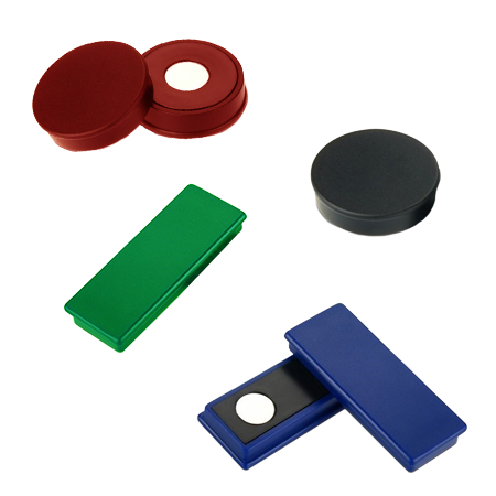 Laminated Neodymium magnets for whiteboard and office use